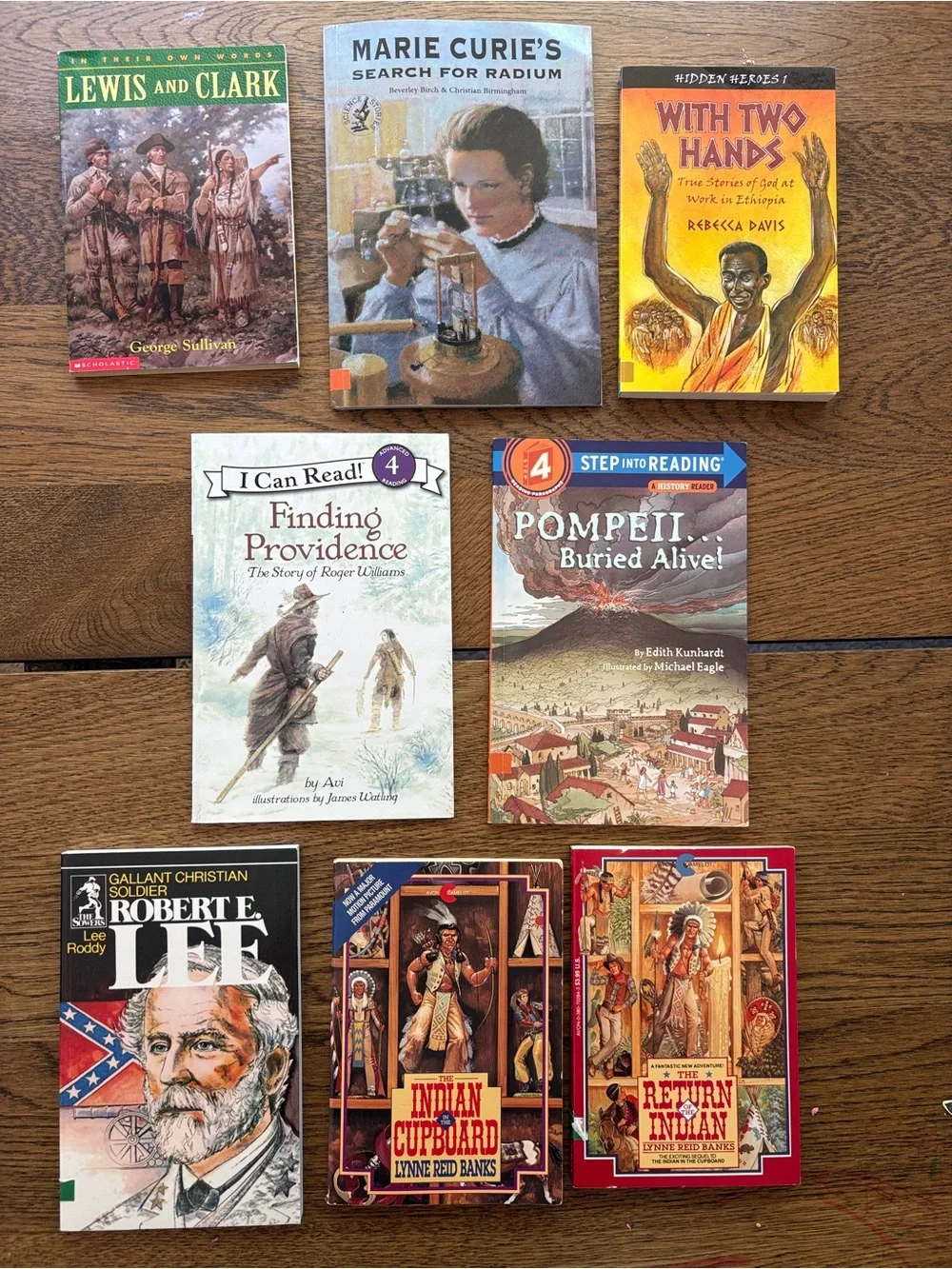 Homeschool Chapter History & Biography Children's Books
